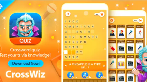 CrossWiz - Crossword Quiz screenshot