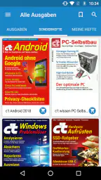 c’t Magazin screenshot