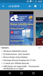 c’t Magazin screenshot