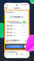 CT Pool: Krypto Mining App screenshot