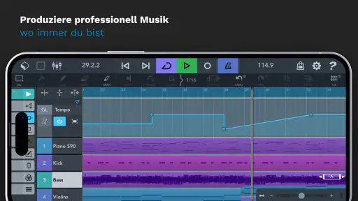 Cubasis 3: DAW & Musik Studio screenshot