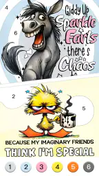 Cute Funny Animal Color screenshot