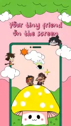 Cute Shimee: Anime Screen Pet screenshot