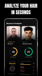 Cuttr AI Men's Haircut & Style screenshot