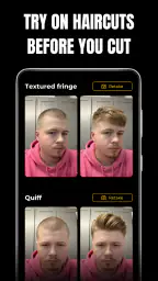 Cuttr AI Men's Haircut & Style screenshot