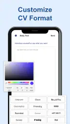 CV Lebenslauf-Builder screenshot