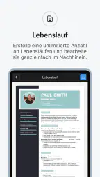 CVwizard: Lebenslauf mit KI screenshot