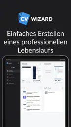 CVwizard: Lebenslauf mit KI screenshot