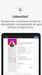 CVwizard: Lebenslauf mit KI screenshot
