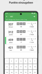 Dart Rechner App Punkte Zähler screenshot