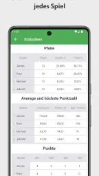 Dart Rechner App Punkte Zähler screenshot