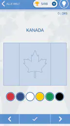 Das Flaggen der Welt-Quiz screenshot