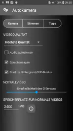 DashCam - videorecorder screenshot