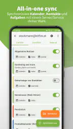 DAVx⁵ – CalDAV CardDAV WebDAV screenshot