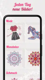 Dazzly - Diamant-Kunst Malbuch screenshot