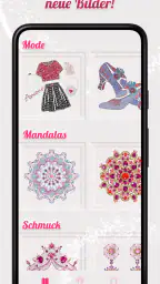 Dazzly - Diamant-Kunst Malbuch screenshot
