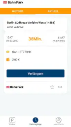 DB BahnPark screenshot