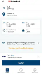 DB BahnPark screenshot
