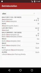 DB Betriebsstellen screenshot