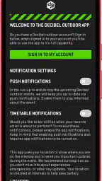 Decibel outdoor screenshot