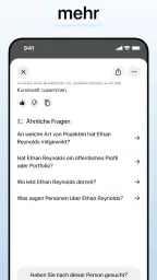 Deepsearch AI Search Assistant screenshot
