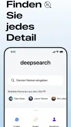Deepsearch AI Search Assistant screenshot