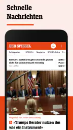 DER SPIEGEL - Nachrichten screenshot