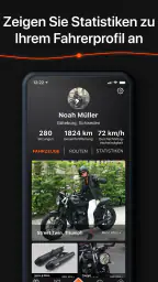 Detecht – Motorrad App und GPS screenshot