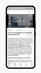 Deutscher Bundestag screenshot