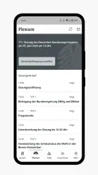 Deutscher Bundestag screenshot