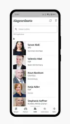Deutscher Bundestag screenshot