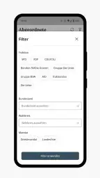 Deutscher Bundestag screenshot