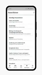 Deutscher Bundestag screenshot