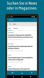 Deutsches Ärzteblatt screenshot