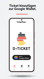 Deutschlandticket App Ticket+ screenshot