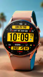 Dgt BigMod Informer Watch face screenshot