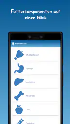 Die BARF App screenshot