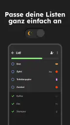 Die Einkaufsliste - Listonic screenshot