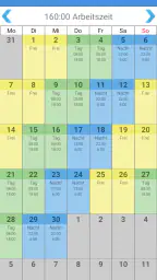 Dienstplan screenshot