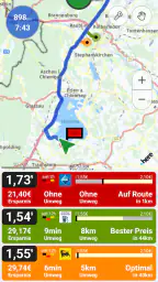 Dieselfahrverbote Routenplaner screenshot