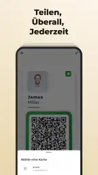 Digitale Visitenkarte - Cardz screenshot