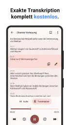 Diktiergerät screenshot