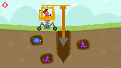 Dino Digger Bagger Spiele screenshot