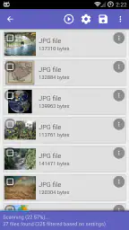 DiskDigger Pro file recovery screenshot