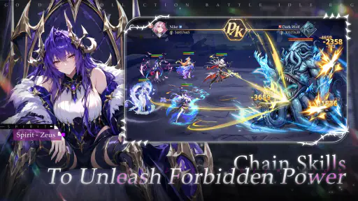 Divine Throne: Idle RPG screenshot