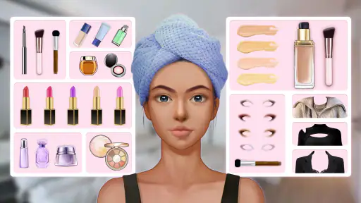 DIY Makeup: Schminken Spiele screenshot