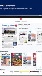dk E-Paper App screenshot