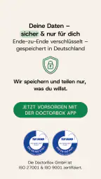 DoctorBox – Vorsorge App screenshot