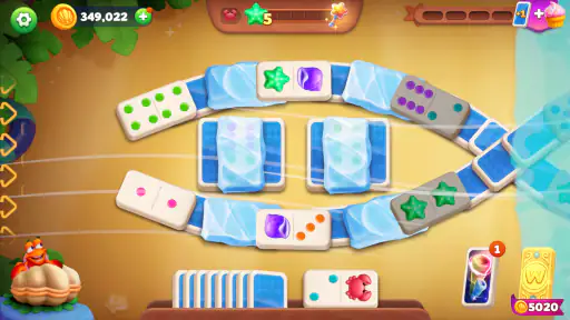 Domino Ocean: Solitär-Steine screenshot