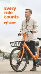 Donkey Republic Fahrradverleih screenshot